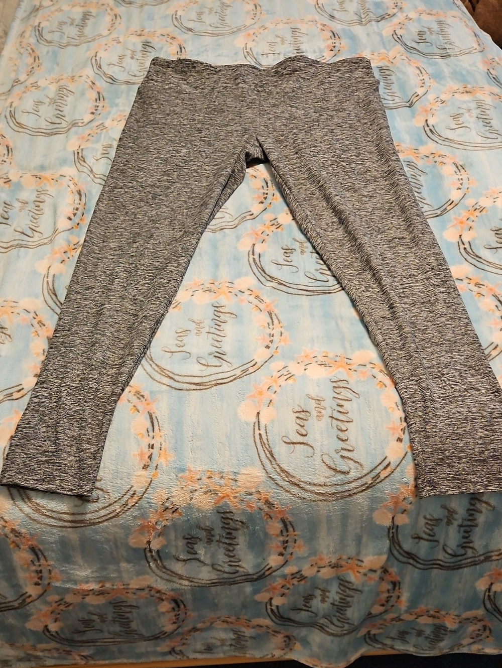 No Boundaries Heathered Charcoal Active Leggings